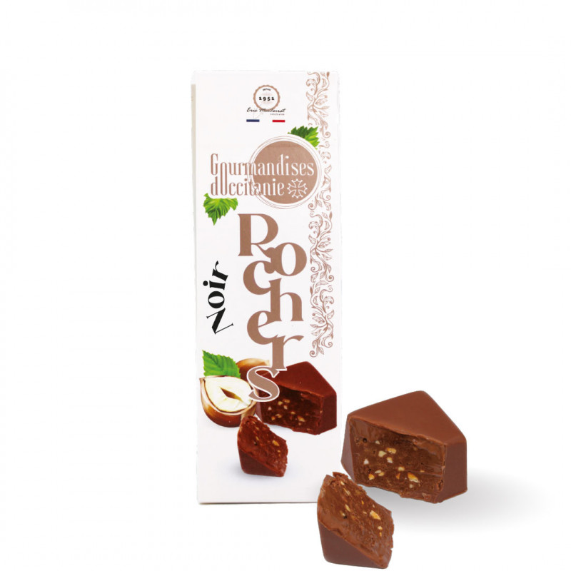 Rocher Géant chocolat blanc fourré praliné à l'orange - Chocogil – boutique  de chocolats en ligne